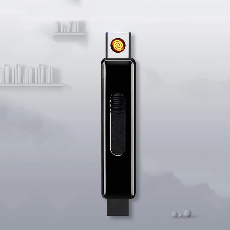 Открытый EDC USB электронный двухсторонний светильник зажигания сигарет er светильник вес светильник er без газа светильник er плазменный светильник er
