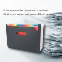 Практичный пластик большой емкости файл Бизнес продукты RFID Блокировка портативный офисные принадлежности планировщик студентов