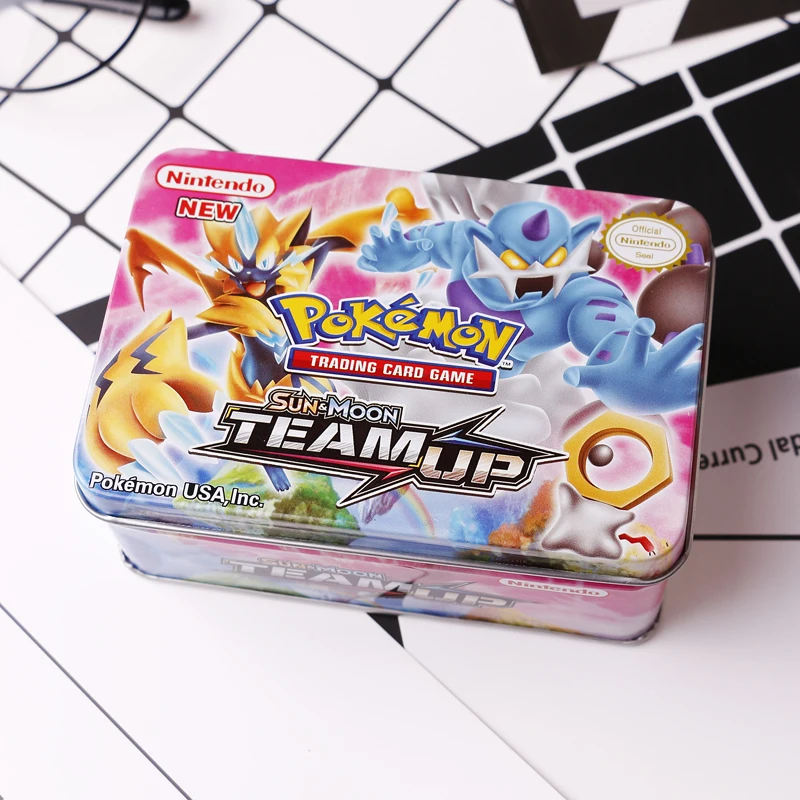 42 шт./кор. солнце и луна GX MEGA Pokemon Shining Cards игра битва карта торговые карты дети