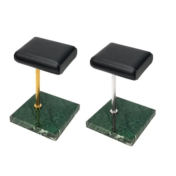 

Green Marble Watch Bracelet Bracelet Display Stand, Leather Jewelry Storage Stand, Watch Stand