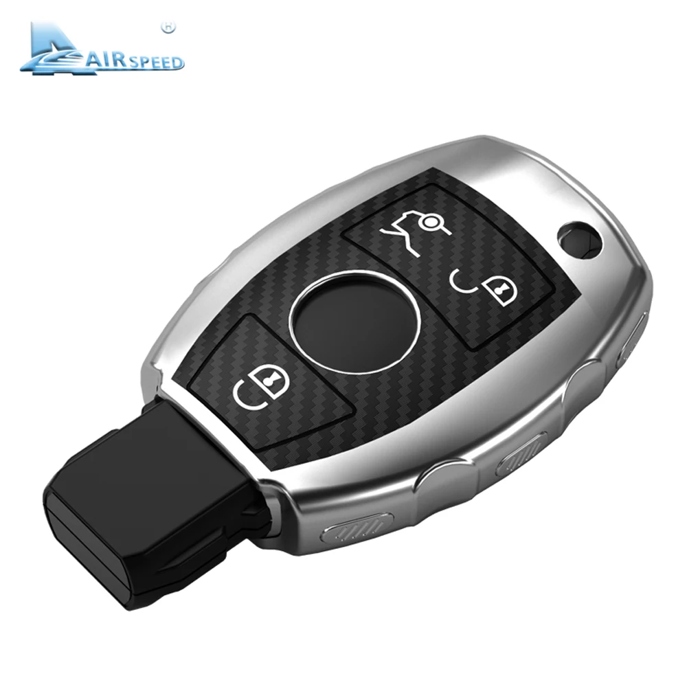 AIRSPEED TUP углеродный ключ дистанционного ключа чехол для Mercedes Benz CLS CLA GLC SLK GLK GLA GL ML A B C E S R класс AMG аксессуары