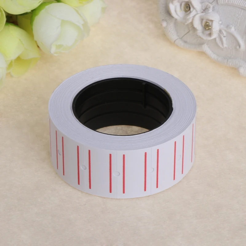 

1 Roll(500 Labels) Price Label Sticker White Self Adhesive Price Label Tag Sticker Office Supplies dropshipping