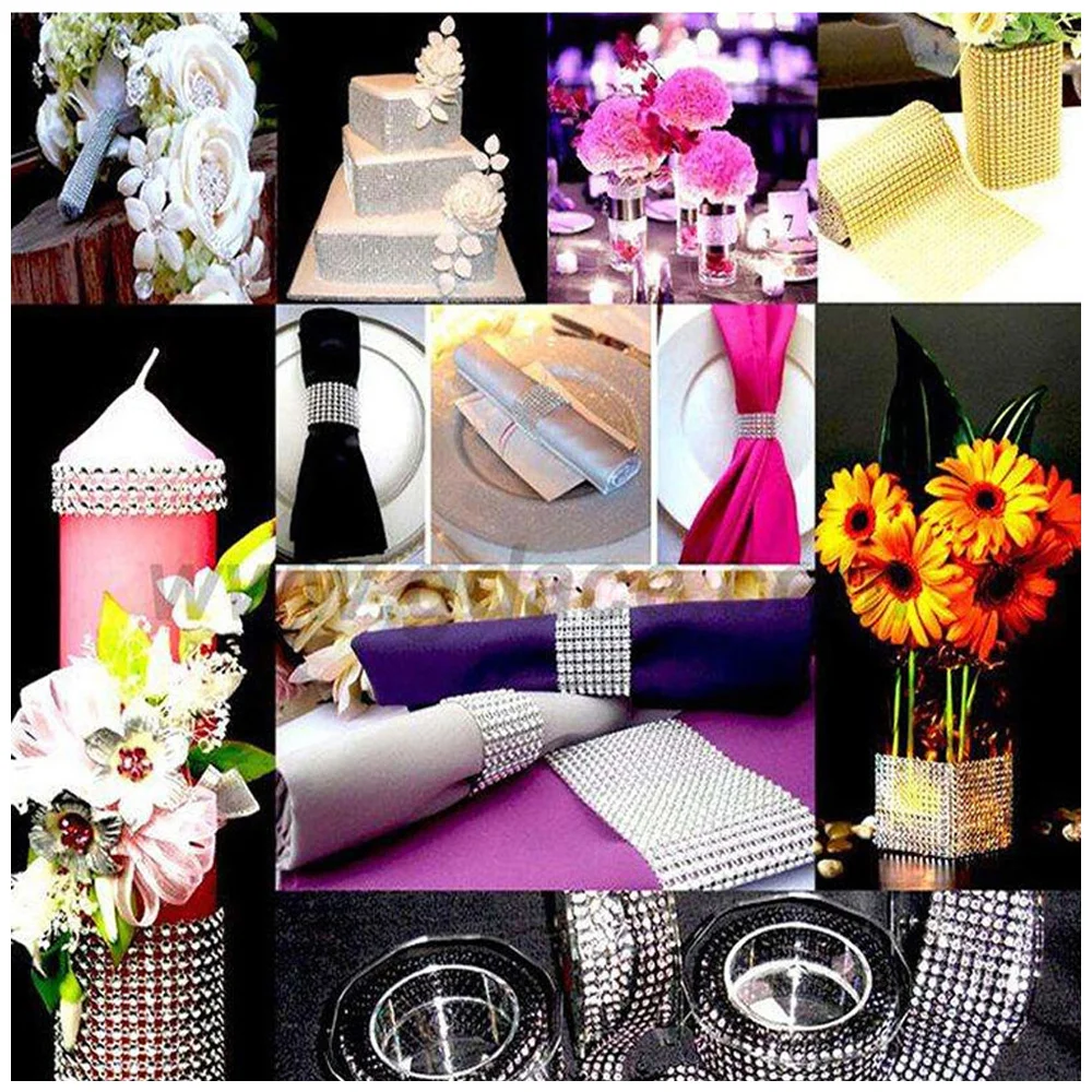 Lot De 6 Ronds De Serviette En Forme De Nœud Papillon Pour Mariage, Noël, Anniversaire