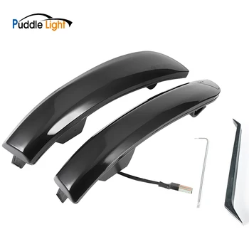 

Dynamic Turn Signal Light LED Side Wing Rearview Mirror Indicator Blinker Repeater Light For Ford Kuga Escape Ecosport 13-18