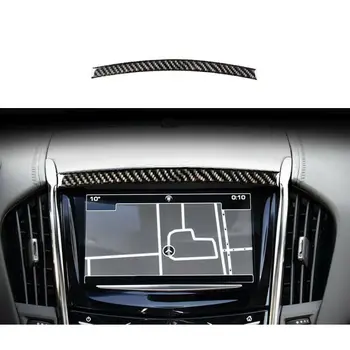 

8PCS Interior Cover Trim Carbon Fiber Car Central Console Accessory Replacement
