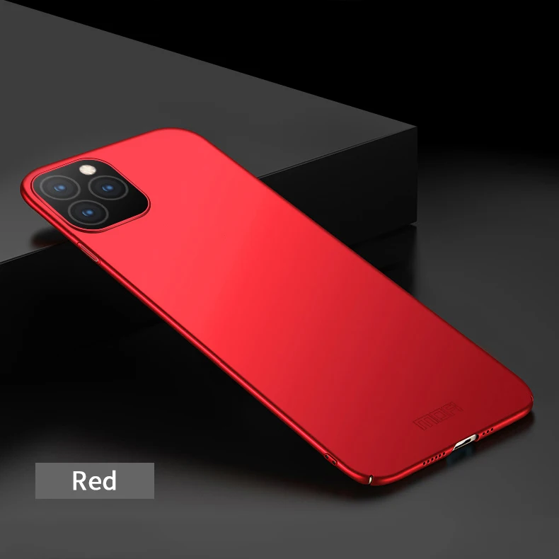 Красный Для Iphone11 Pro Max 6,5 дюймов чехол MOFI PC жесткий чехол для Iphone11 Pro Max Phone Shell - Цвет: Красный