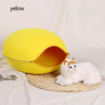 

Super Soft Dog Bed Warm Nest Kennel Bed Cave Deep Sleep Dog House Velvet Mats Sofa For Cats Animals Supplies Dog Basket Pet Bed