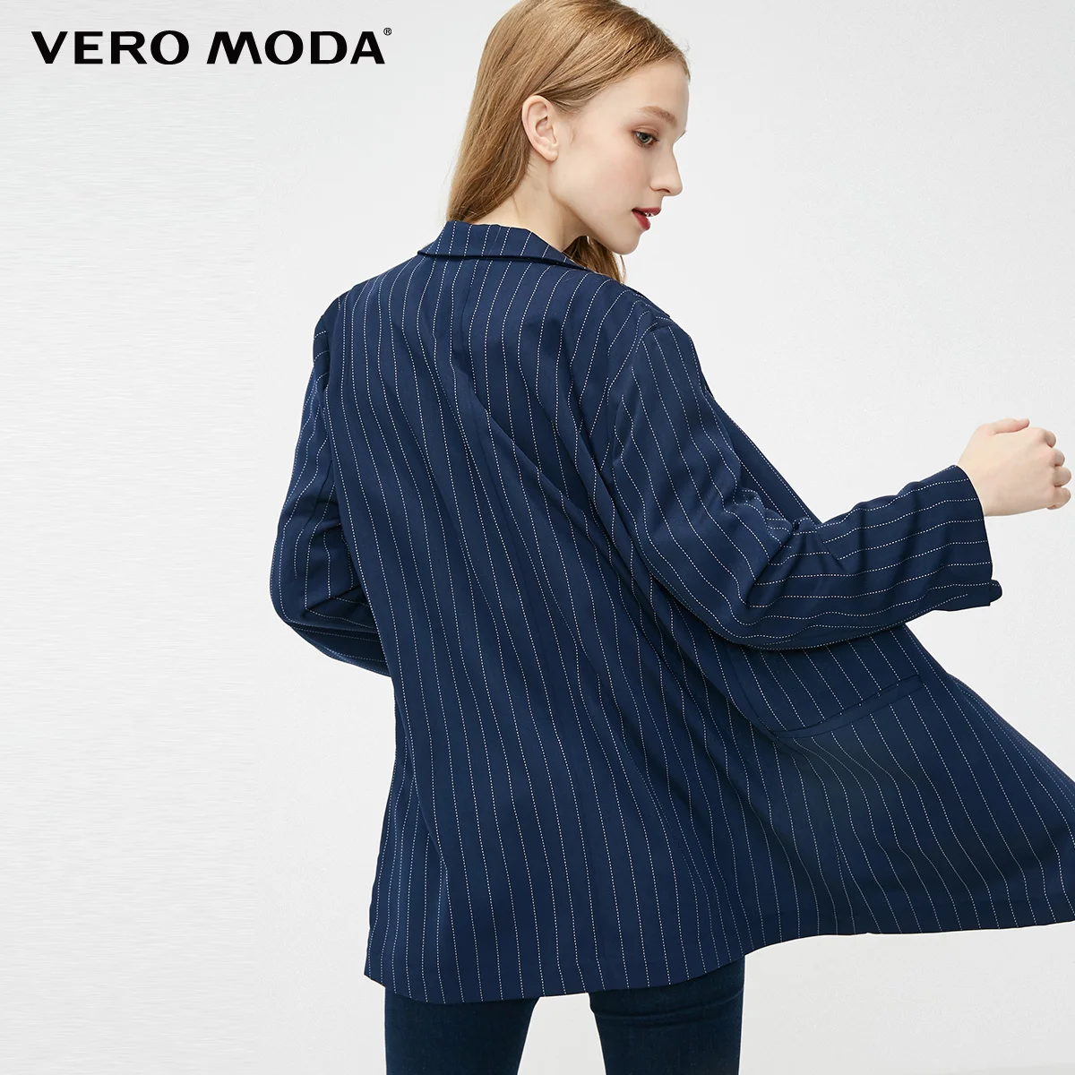 Vero Moda Новая женская двубортная тонкая Блейзер | 319108503