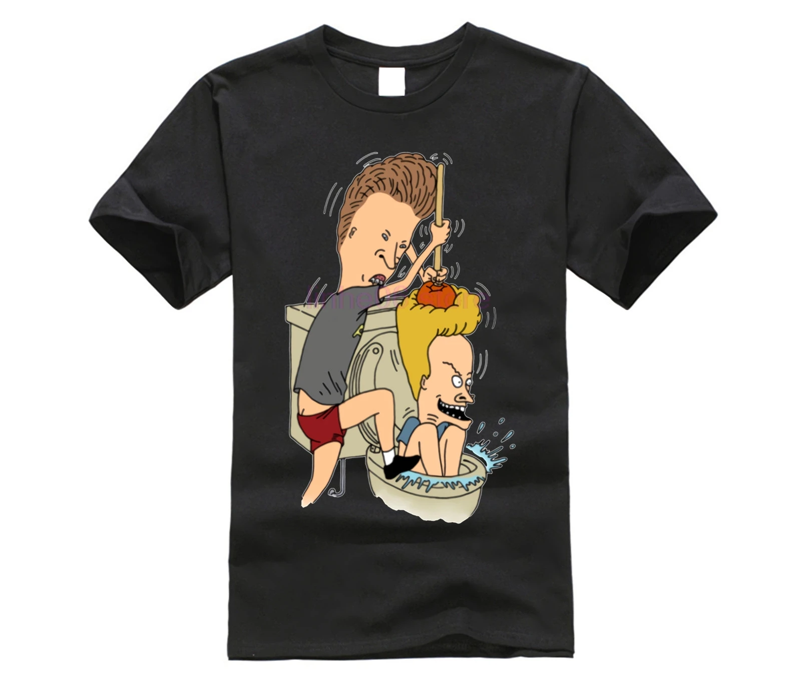 Новое поступление Мужская забавная футболка Beavis and Butthead стильная уличная с милым
