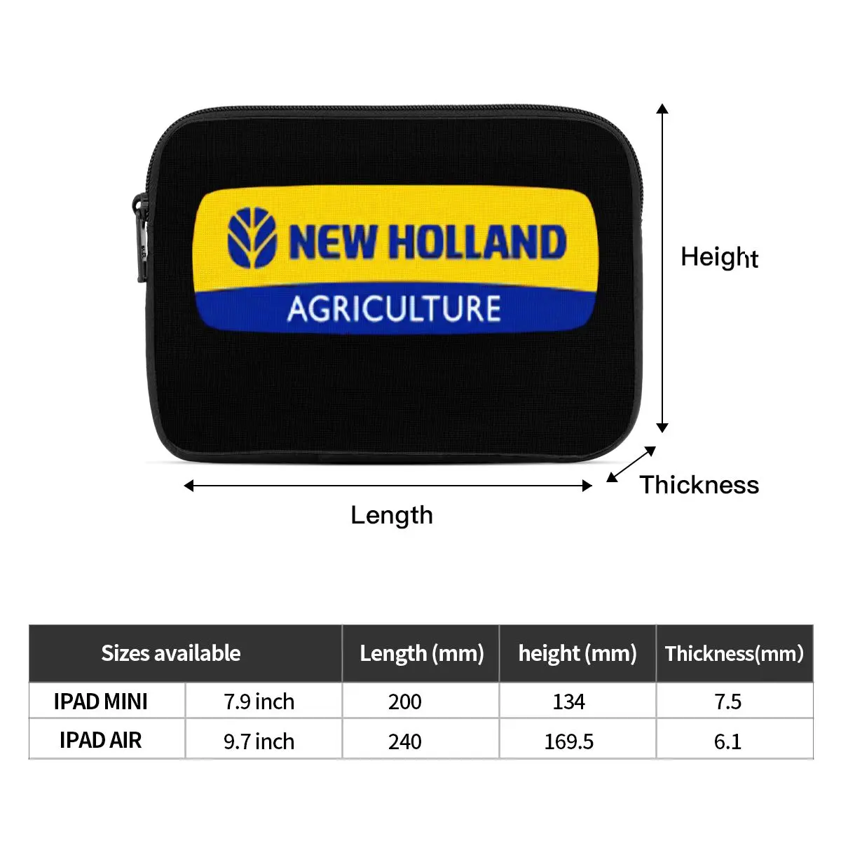 Рисунок 3 - Сельскохозяйственные тракторы New Holland с логотипом