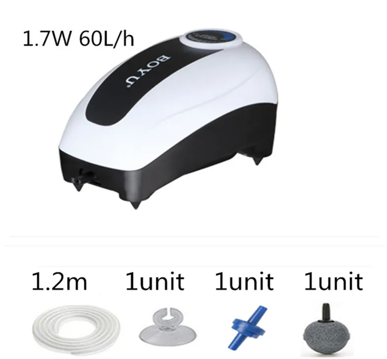 CJY-1000 A SET 220-240 в тихий воздушный насос для аквариума, Регулируемый мини воздушный компрессор, контроль воздушного потока, аквариумный кислородный воздушный насос для аквариума - Цвет: CJY-1000 A SET