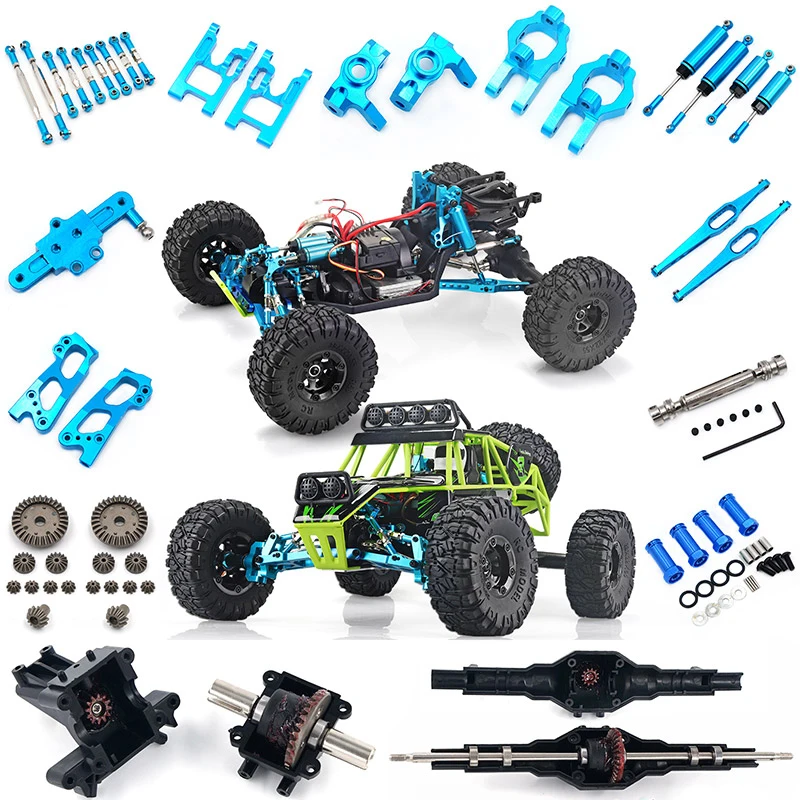 Wltoys 12428 12423 Радиоуправляемый автомобиль все обновленные металлические детали