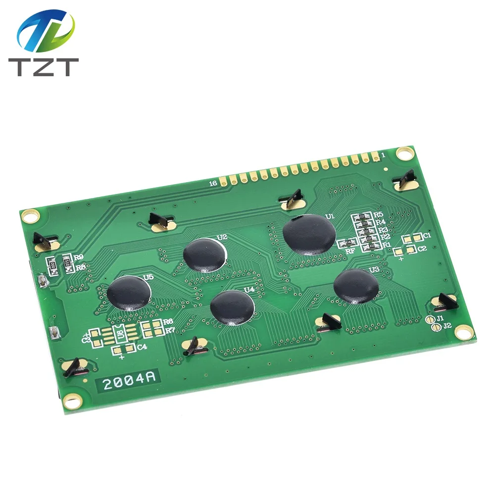 1 шт. ЖК дисплей 2004 + I2C 20x4 2004A синий/зеленый экран HD44780 символьный ЖК/w IIC/I2C