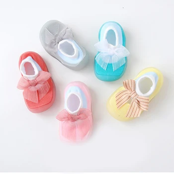 

Newborn Children shoes boys First walker baby shoes Girl Rubber Soft bottom Elastic Non-slip Toddlers Kids' shoes Breathable