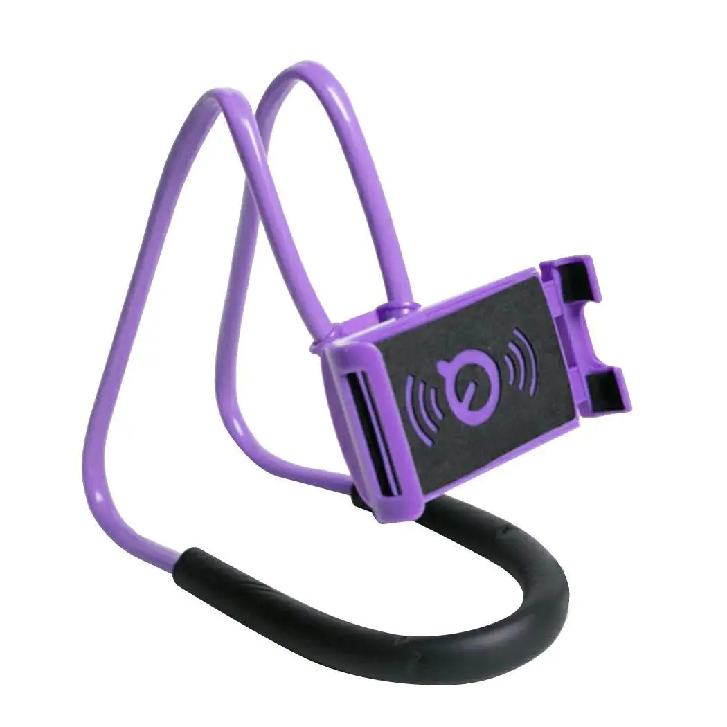 

General Lazy Hanging Neck Phone Stand Mount Support Bracket / Plane Holder