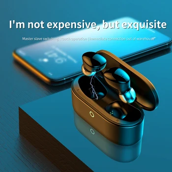 

Touch 5.0 Bluetooth Earphone True TWS Wireless Earphones Bluetooth Cool Sport Stereo Headsets With Mic Handsfree HiFi Headphones