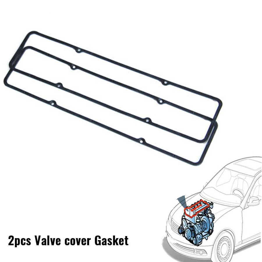 High Quality Steel core Rubber Valve cover Gasket Reusable for Small Block Chevy 283 305 327 350