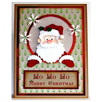 

Santa Claus Metal Cutting Dies Scrapbooking Card Making Paper Craft Stencils DIY Punch Stencils Dies