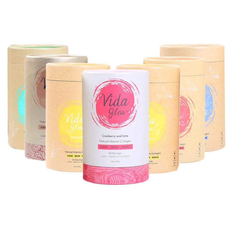 Австралийская Vida светящаяся морская коллагеновая оральная пудра для женщин