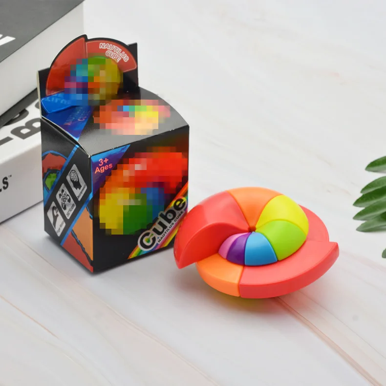 [Музыкальные вечерние трехслойные кубики Nautilus Rubik's] стиль 3-Order специальная форма креативные импортные товары необычная новая забавная головоломка Ma