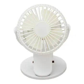 

USB Rechargeable Clip Desktop/Table Fan Mini Portable Clamp Fan 360degree Air Condition With Night Light Air Cooler Fan