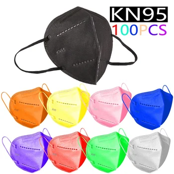 

5-layer Disposable Face Dust Mouth Guards Cover Shade Health Care More Color