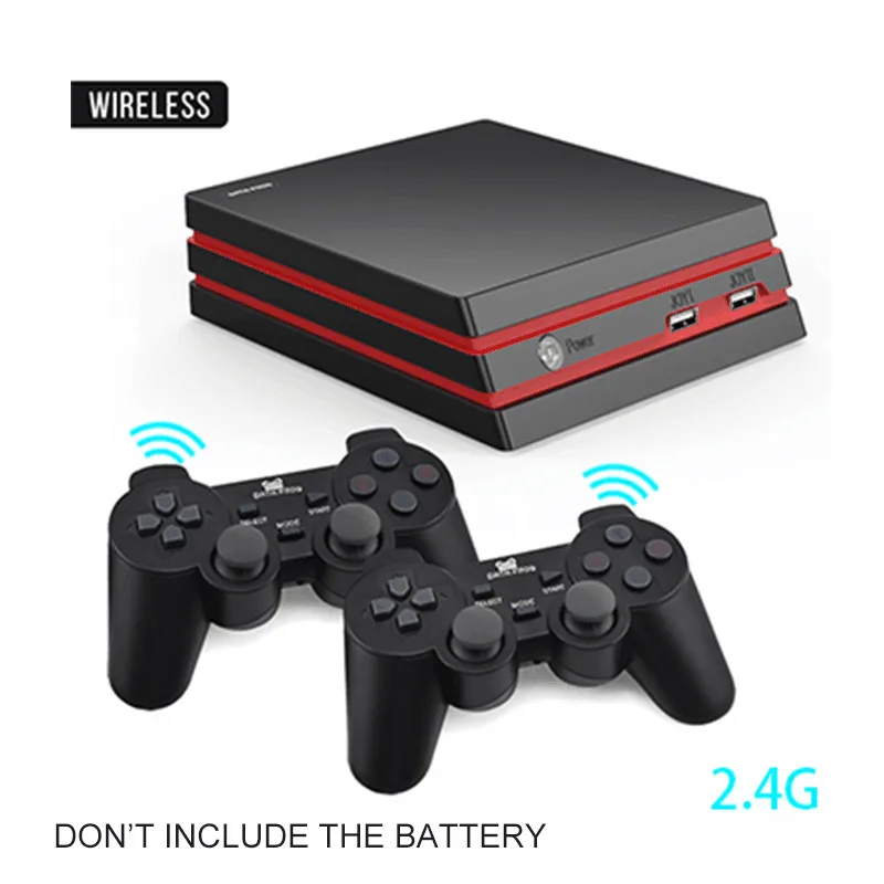  Data Frog Retro Video Game Console With 2.4G Wireless Wired Gamepads 