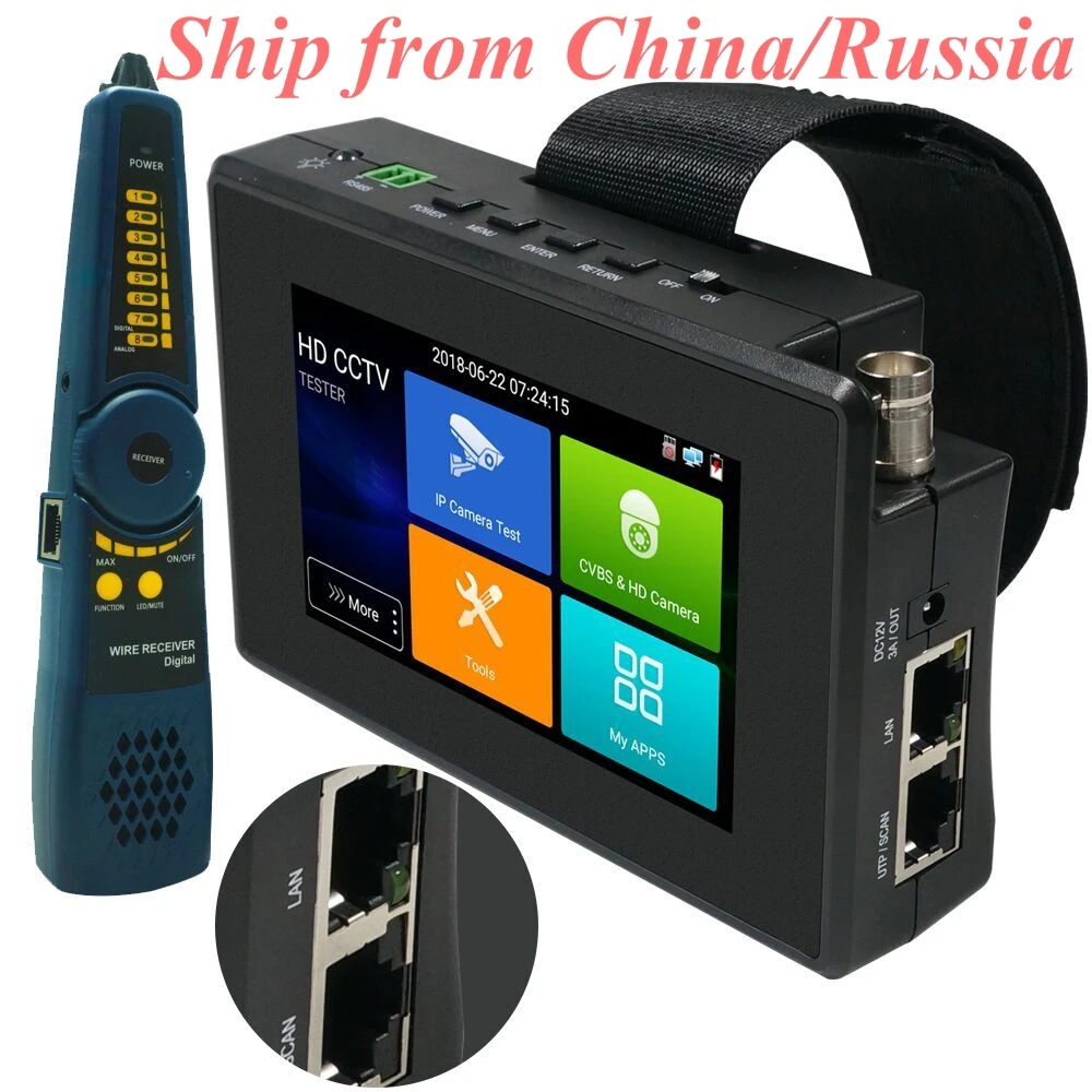 Cctv Test Monitor Ip Camera Cctv Tester Ahd Camera Monitor 4 Inch