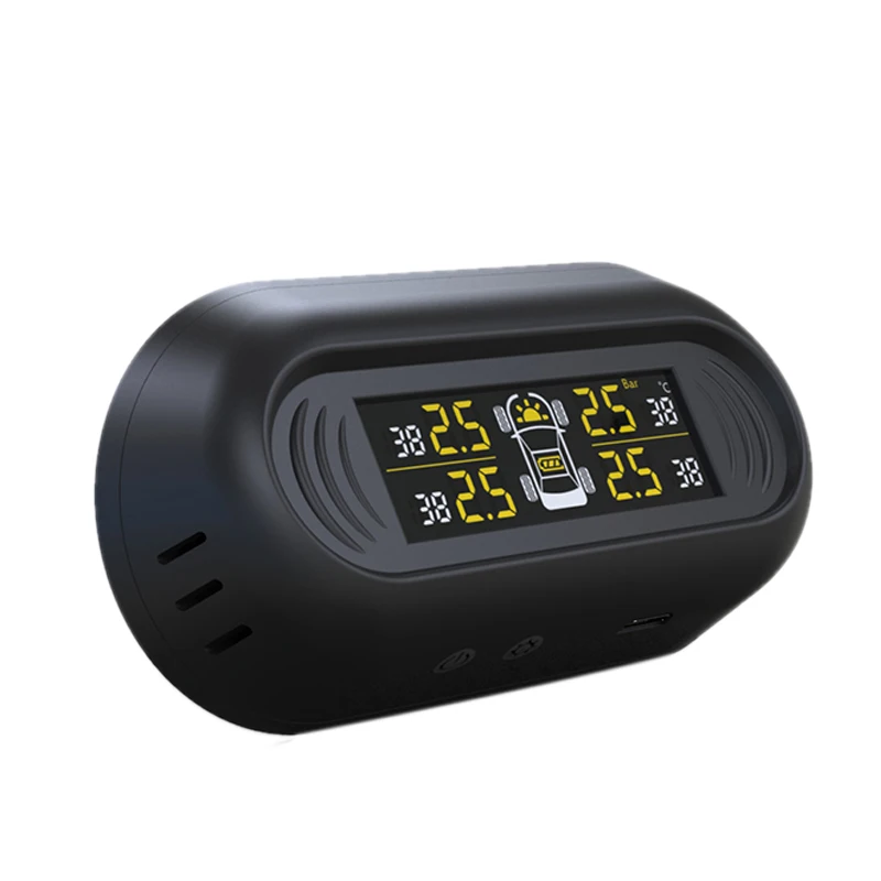 

Automotive Tire Pressure Monitoring System Wireless Solar Sensor Tire Alarm System