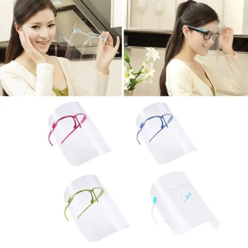 

Face Shield Eye Protector PC Screen Kitchen Cooking/Nursing/Nails Beautify Anti-fog Anti-Oil Splatter Mask Transparent