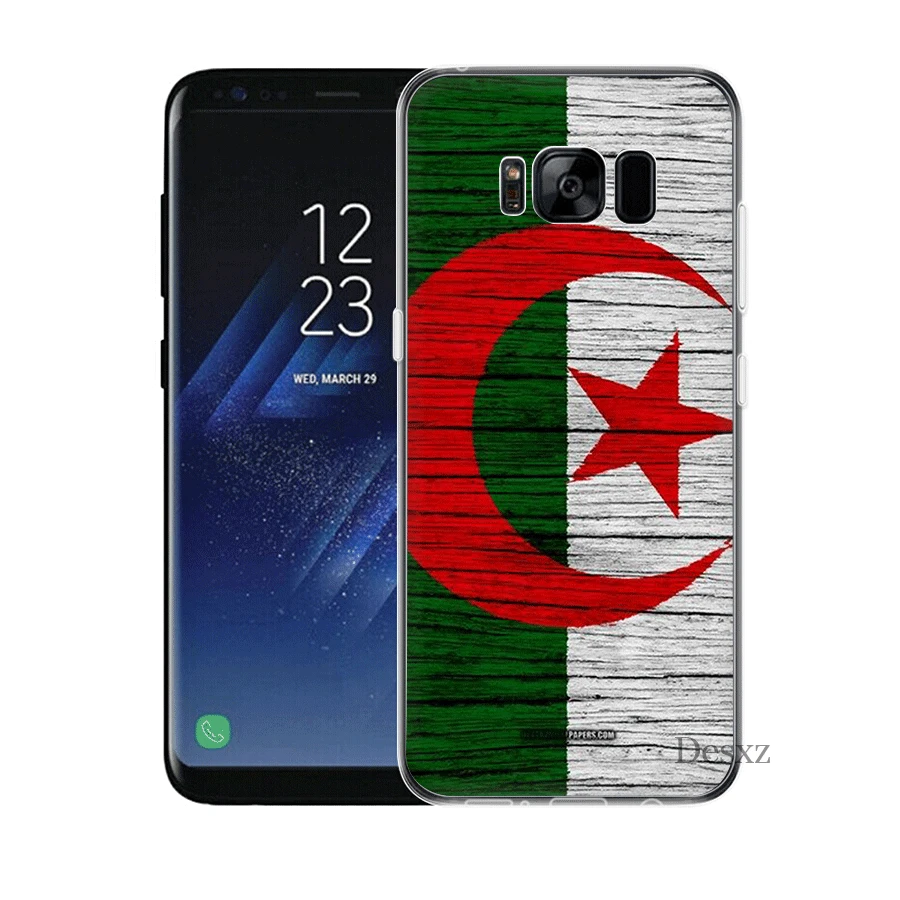 Чехол для телефона для Samsung S3 S4 S5 S6 S7 S8 S9 S10E S10Plus Note 8 9 M10 M20 M30 M40 Алжир флаг