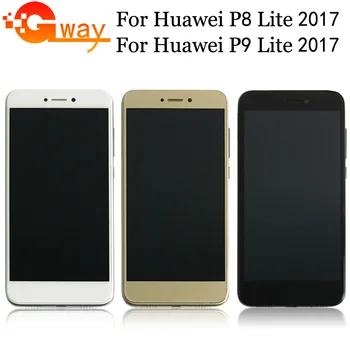

FSTGWAY for Huawei P8 Lite 2017 LCD Screen with frame 100% Tested LCD Display+Touch panel Digitizer Replacement