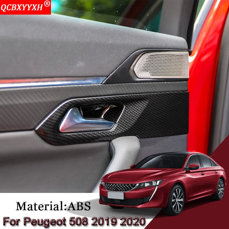 4 шт. блестки для внутренней двери Peugeot 508 2019 | Автомобили и мотоциклы
