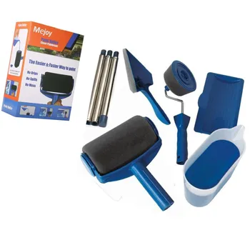 

8pcs Wall Decorate Painting Roller Brush Set Paint Runner Pro Brush Kit Multifunctional House Paint Rollers Runner Pro Tool Set