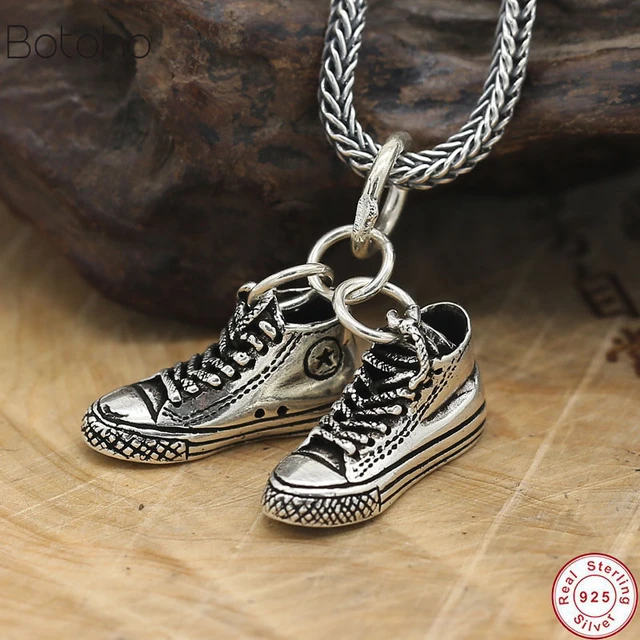 Nike Pendant In 925 Sterling Silver With Chain