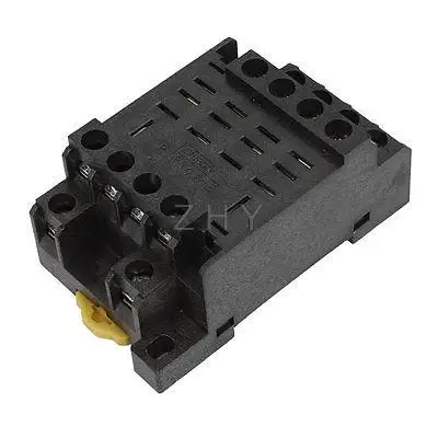 

PTF14A-E 14 Screw Terminal Relay Socket Base DIN Rail for HH64P Y4NJ