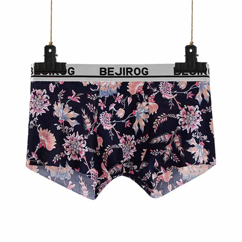 Сексуальные мужские трусы дышащие Бесшовные эластичные Bedruckte Herren-Boxershorts Atmungsaktiv Nahtlose unterwyasche