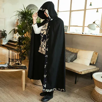 

High Quality Stage Performance Martial arts Cosplay Chinese Style Mens Women Ancient Costume Male KongFu Coat Plus Size