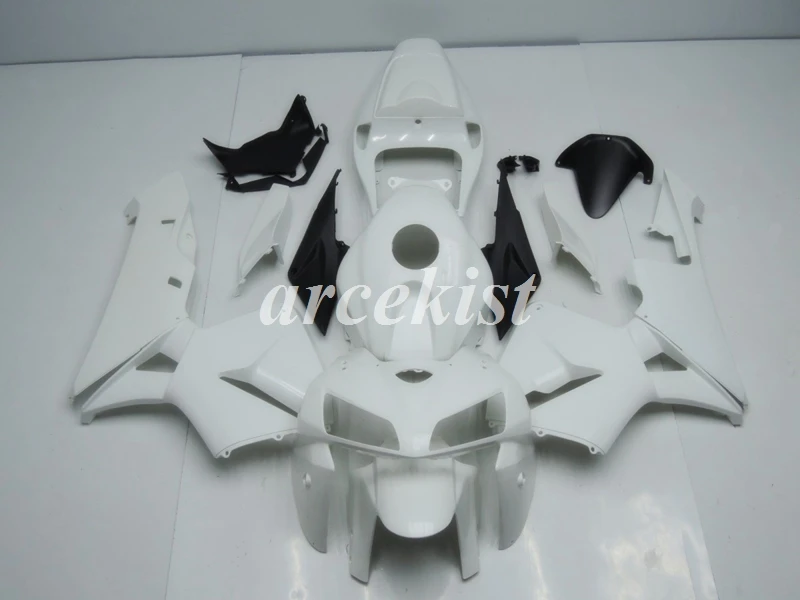 

TOP Injection Mold New ABS Motorcycle Full Fairings kit Fit for CBR600RR F5 2005 2006 05 06 Body set white bright