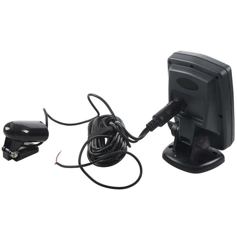 US $105.88 Portable Sonar Fish Finder Boat Finder Sounder 200KHz83KHz Duel Beam Fish Detector Depth Locator