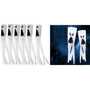 

Halloween Windsock Flag 40 Inch Windsock Outdoor Hanging Decoration Halloween Garden Front Yard Lawn Decoration