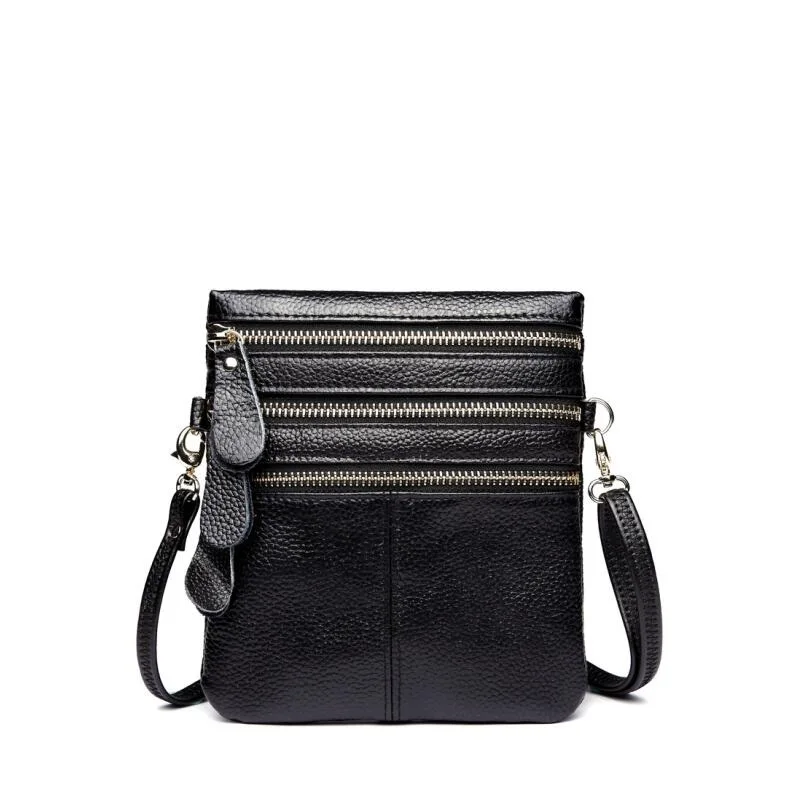 Женский клатч из натуральной кожи на молнии роскошные Брендовые вечерние сумки