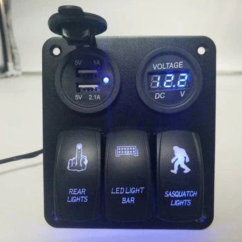 

Parts Switch Panel Accessories Universal Auto Indicator Controls Waterproof