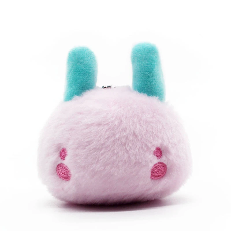 Pink Rabbit Милая плюшевая кукла-сумка с геометрическим монстром, 6-8 см, подвеска, мягкое украшение для рюкзака, подарки для девочек и детей - Цвет: Pink Rabbit