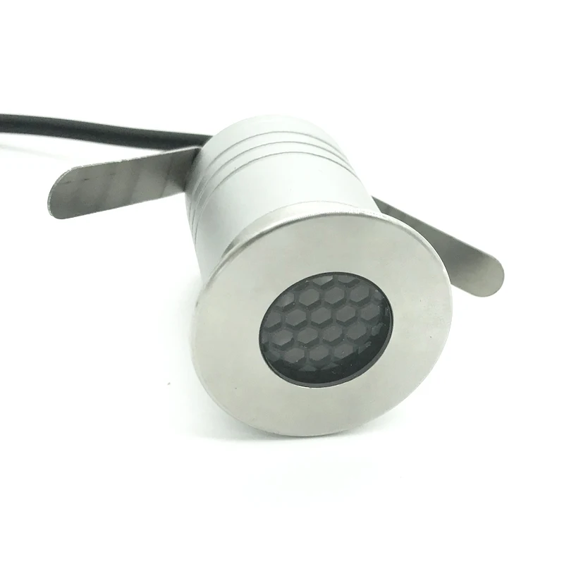 Узкий луч IP67 CREE Точечный светильник 1 Вт 12 В 24 Мини светодиодный потолочный для