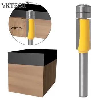 

Double Bearing Trimming Cutter Double Edge Straight Router Bit Milling Cutter Woodworking Trimming Engraving Carving Tools