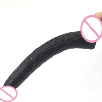 FAAK 15.5 inch super long dildo Big dick horse huge penis realistic sex toys for women vagina stimulate anal stuffed sex shop 5