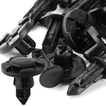 

10pcs 8mm For Lexus Subaru Nissan KIA Auto Fasteners Bumper Fender Mud Flap Mudguard Plastic Rivet Fixing Clip Cover Car Styling