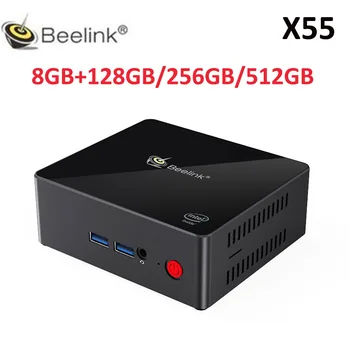 

Beelink GeminiX55 Mini PC IntelJ5005 64bit 8GBDDR4 128GB/256GB Bluetooth4.0 Set Top Box mSATASSD USB3.0 LAN1000M Windows Mini PC