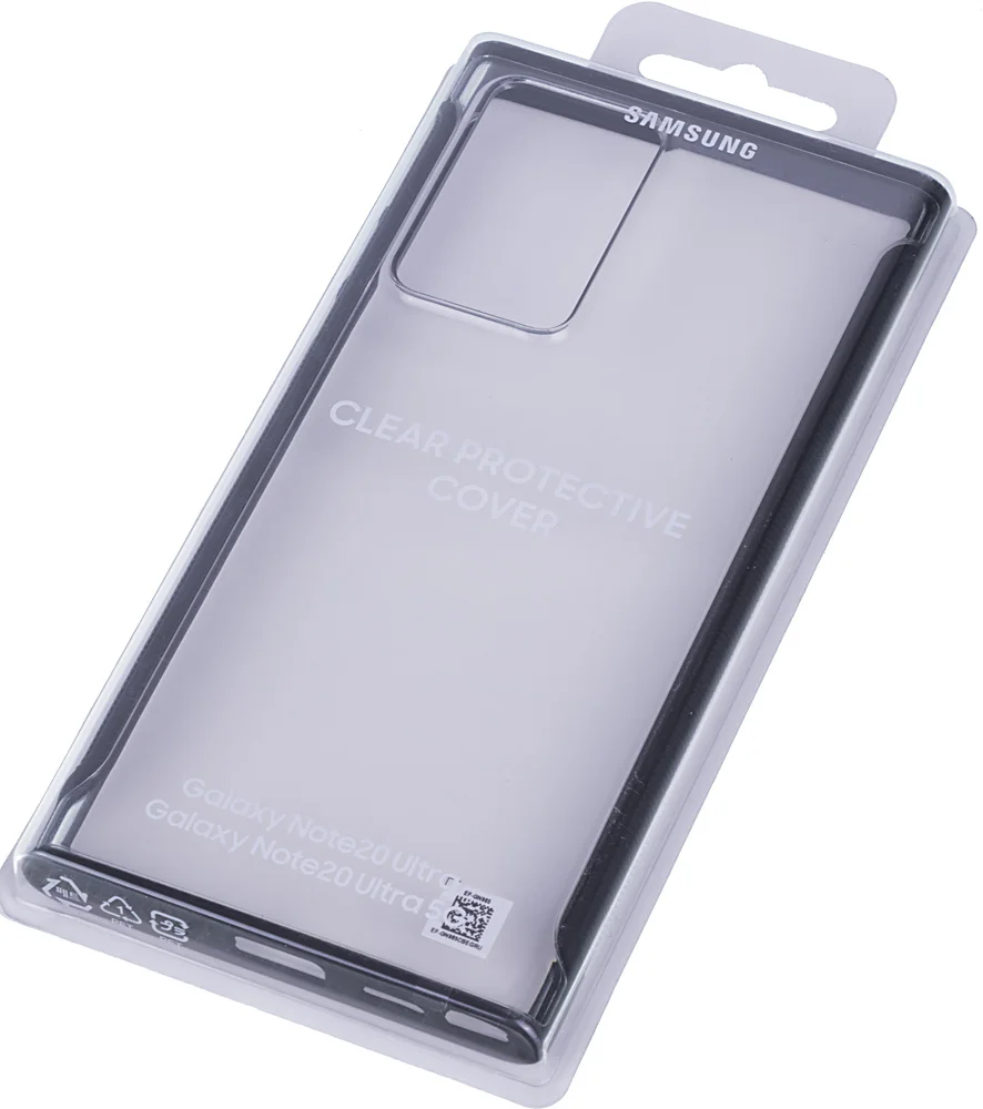 Case (clip-case) Samsung for Galaxy Note 20 ultra clear protective cover Black (ef-gn985cbegru) | Мобильные телефоны и